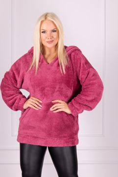 Immagine di PLUS SIZE SUPER WARM FLEECE BEAR SWEAT SHIRT